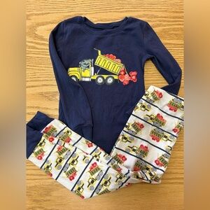 Boy’s 3T Valentine truck pajamas